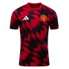 Fodboldtøj Manchester United Pre-Match 2025-26 Rød